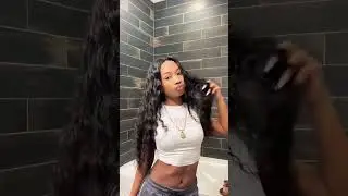 No salon? No problem! LRV wigs make it too easy 💖#lrvwigs  #deepwavewig #blackwig #fyp #shorts
