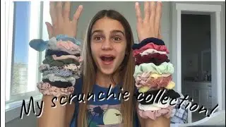 My scrunchie collection!