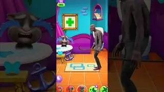 Papa Saved My Talking Tom 2 😱 #shorts #tom #cartoon #mytalkingtom2 #cat #viral