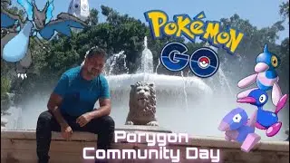 WHERE IS EVERYONE AT?  PORYGON COMMUNITY DAY PONCE PR 🇵🇷 #pokemongocommunityday 
