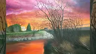 Landscape Sunrise at Sturgeon Creek MB 2019