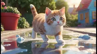 O Mini Gato do Subway Surfers Andou de Skate | Can&ccedil;&otilde;es Infantis e Rimas para Crian&ccedil;as