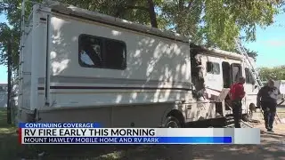 RV fire in Peoria under investigation after quick response from fire department