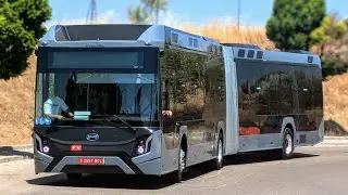 BYD Castrosua NELEC Articulado | De Pruebas en Arroyomolinos