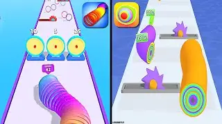 Circle Stack Run vs Layer Runner