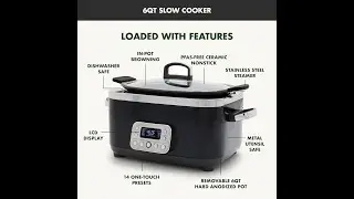 GreenPan Elite 14-in-1 Slow Cooker Review | PFAS-Free Ceramic Multi-Cooker.