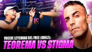 TEOREMA VUELVE CON LEYENDAS DEL FREE EN 2025 VS STIGMA *MODO VIDEOVLOG ACTIVADO* Reacción
