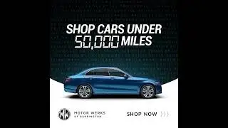 Huge selection of Cars Under 50,000 miles at MotorWerks.com