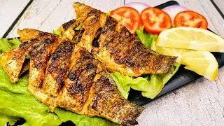 Low Carb Grilled Whole Tilapia Fish | Keto Pan Grilled Fish Recipe | Healthy Weight Loss Fish Recipe