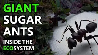 Thriving Ecosystem: Animal Kingdom Vivarium With Giant Carpenter Ants