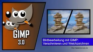 Image editing with GIMP 3.0 &ndash; Smearing and blurring