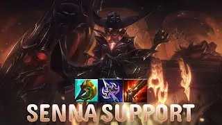 TipsQy tries UMBRAL GLAIVE Senna SUPPORT vs Lulu