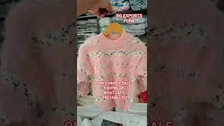 Girls premium imported sweaters. Only wholesale. #kidswinterwear #kidswear #importedkidswear