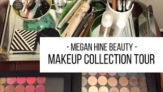 Makeup Collection Tour | Nontoxic & Natural | Megan Hine Beauty