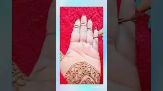 Very Easy Full hand mehndi design for Beginners | Front hand Mehndi Design | Henna tutorials#mehndi