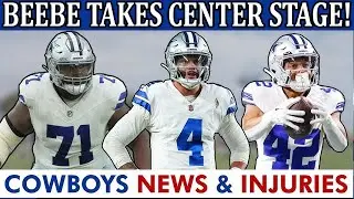 Cowboys Injury: Chuma Edoga, Dak Prescott, Deuce Vaughn & Cooper Beebe's Potential Move to Center