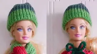 Winter Wonderland Barbie outfit for knitting machines: introduction