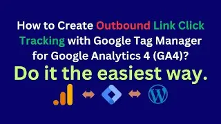 How to Create Outbound Link Clicks Tracking with Google Tag Manager for (GA4) | GTM Class-06