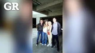 Alejandra Cuevas llega a casa