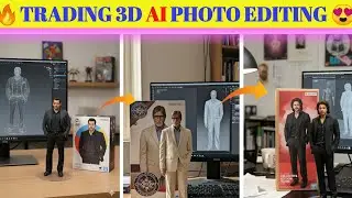 Trending Instagram Viral 3D Ai Photo Editing | Google Gemini Viral Photo Editing | Ai Photo Editing