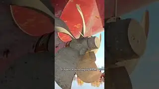 Moving 200,000 tons with one spin.