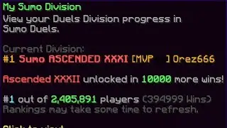 Sumo ASCENDED XXXI
