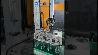 Haituo 8-Cavity PET Preform Injection Molding Machine - High-Speed Production Test