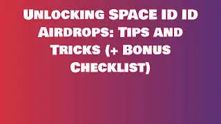 Claim Free SPACE ID ID Airdrop  |  Discover SPACE ID ID Airdrop Exchange Options