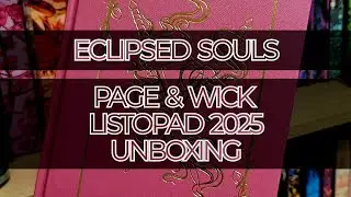 Eclipsed Souls – Page & Wick listopad 2025 – unboxing