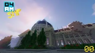 04AM's SMP - Episode 00 - Town hall shell.