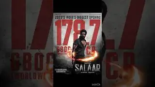 Salaar box office collection 😳🔥#salaarvsdunki #shortsfeed #prabhas #prithviraj