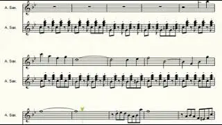 Moonsetter (Vriskagram) for Alto Sax