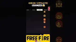 Free fire OB 38 update changes😱 #shorts #shortvideo #viralshorts #freefire