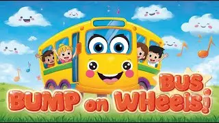 Bumpy Bus on Rolling Wheels 🚌 | Fun Bus Song for Kids | WITH HARMONY KIDS