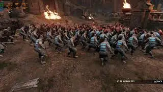 For Honor/1440p/RX580/HIGH+/Benchmark