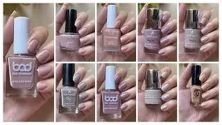 Top 10 nude nail polish shades in budget || My favourite base colours 2023|| link in description