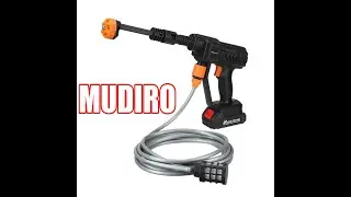 MUDIRO Cordless High Pressure Washer 52bar/754psi 400W