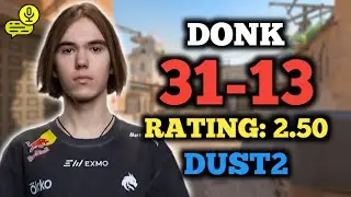 🔥 DONK (31-13) RT: 2.50 | EU FACEIT (DUST2) +VOICE | JAN 27, 2026 | 4341 ELO | CS2 POV