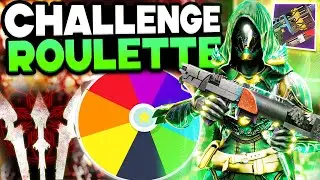 Can I Beat This Dungeon Using ONLY Waveframes?? | Challenge Roulette [Destiny2]