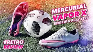 MERCURIAL VAPOR X | REVIEW & PLAY TEST | #RetroReview