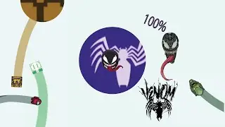 Paper.io 100% Venom INSTANT WIN! Circling the Whole Map in Paper.io 2