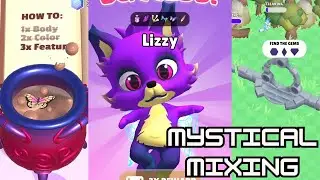 Was there a portal on the map? Mystical Mixing mobile game.