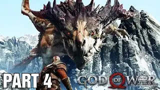 GOD OF WAR (2018) PS5 PRO. PART 4.Hraezlyr Boss Fight Dragon