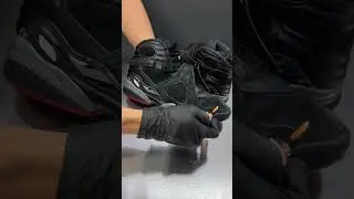 How I fix black suede on Jordans when they get too shaggy! Check out this shoe restoration trick!