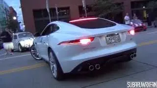 Jaguar F-Type R Coupe Revs and My Reaction!