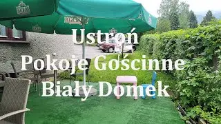 🇵🇱 Ustroń. Zawodzie. Pokoje Gościnne Biały Domek. Śląskie. Polska. Poland.