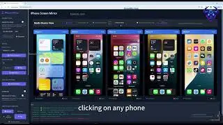 Customer Cases iPhone farm Multi-Device Control App Automation Macro task PC remote control iPhone