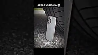 apple vs Nokia durability test 💀⚰️ #iphone #iphone17promax #nokia #edit #upcomingphones