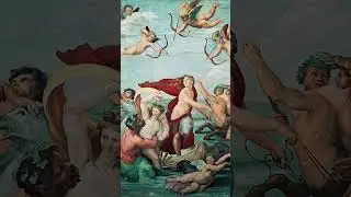 The Triumph of Galatea - Raphael - 1512 #music #art #raphael #painting #history #juicenewton #shorts