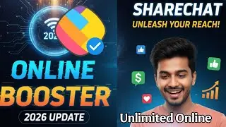 Sharechat Online Booster 100% Working|2026 Online Booster💯#sharechat 